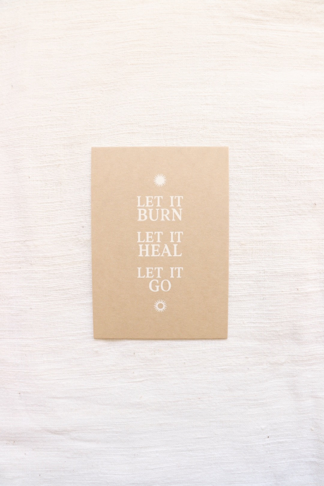 Let It Go Postcard