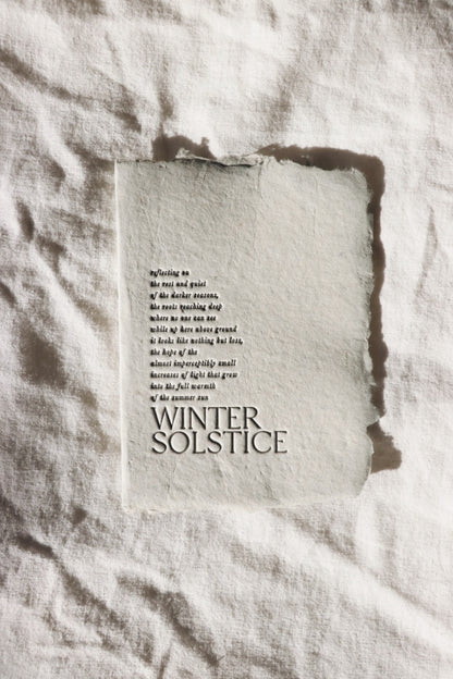 Winter Solstice Card