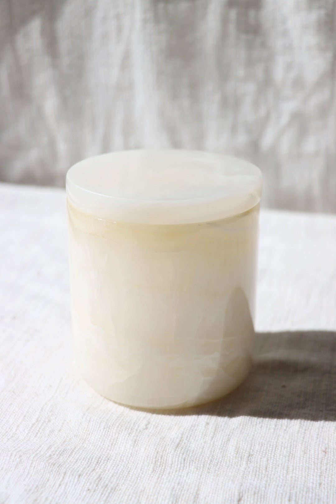 White Onyx Candle Set Starter Duo