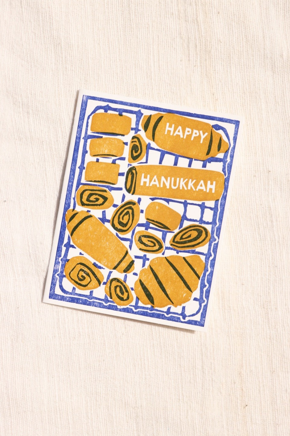 Happy Hanukkah Rugelach Card