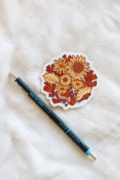 Sunflower Bunch Sticker