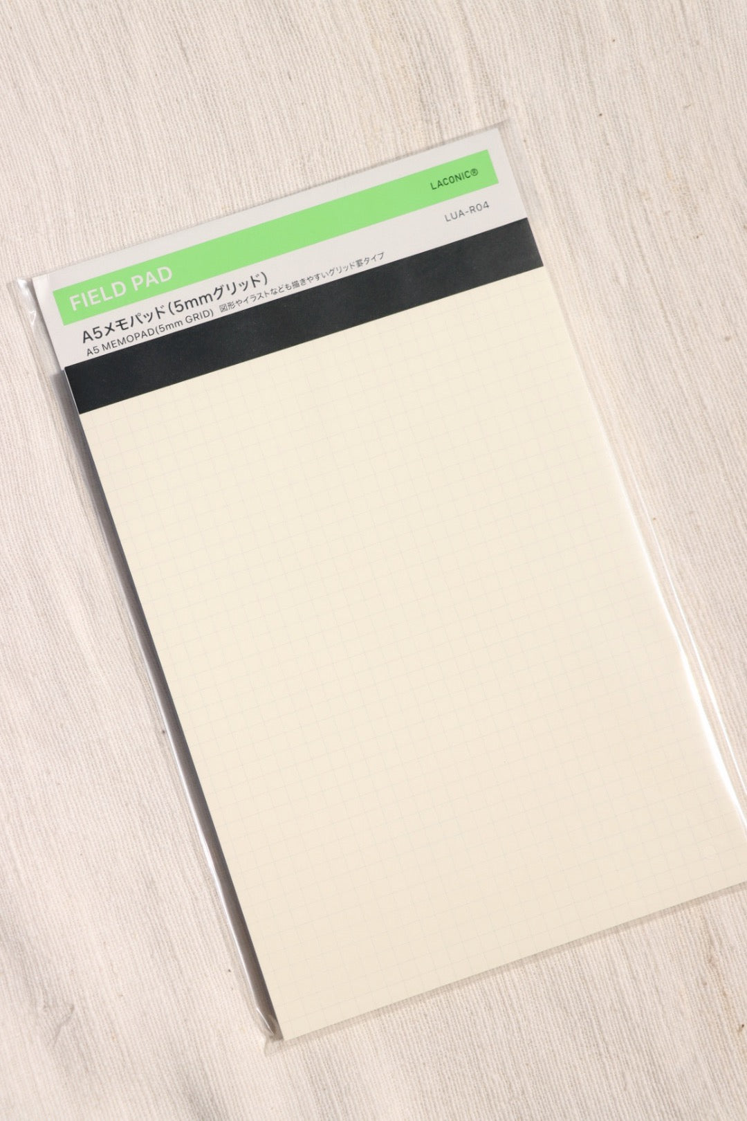 Laconic A5 Field Pad Refill: Memo Pad 5mm Grid