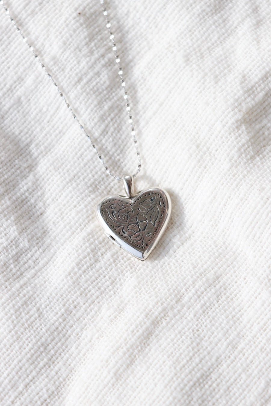 Sterling Silver Heart Locket