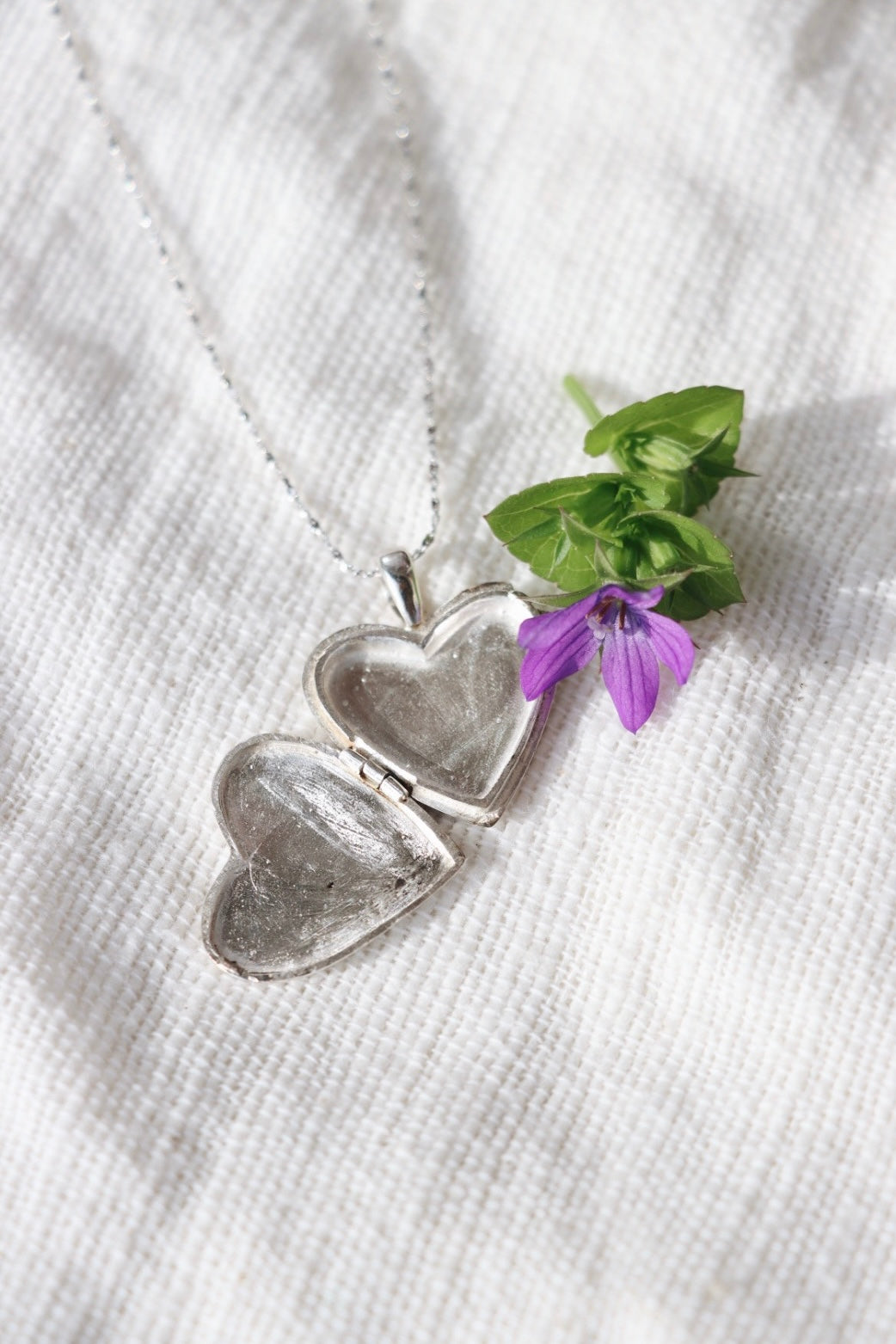 Sterling Silver Heart Locket