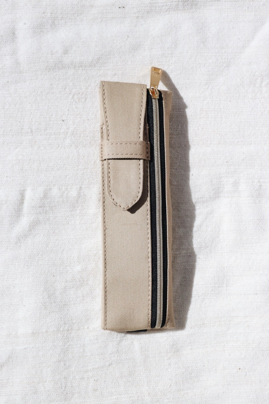 Beige Book Band Pen Case