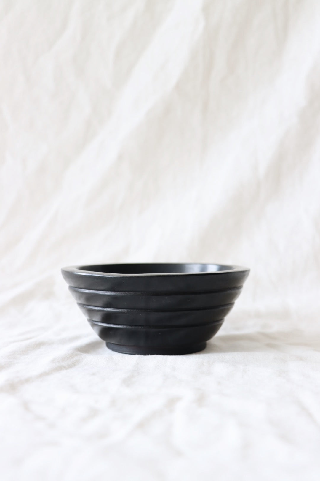 Black Tiered Smudge Pot