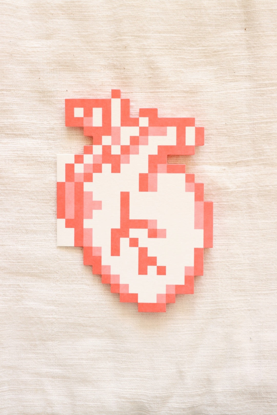 8-Bit Heart Card