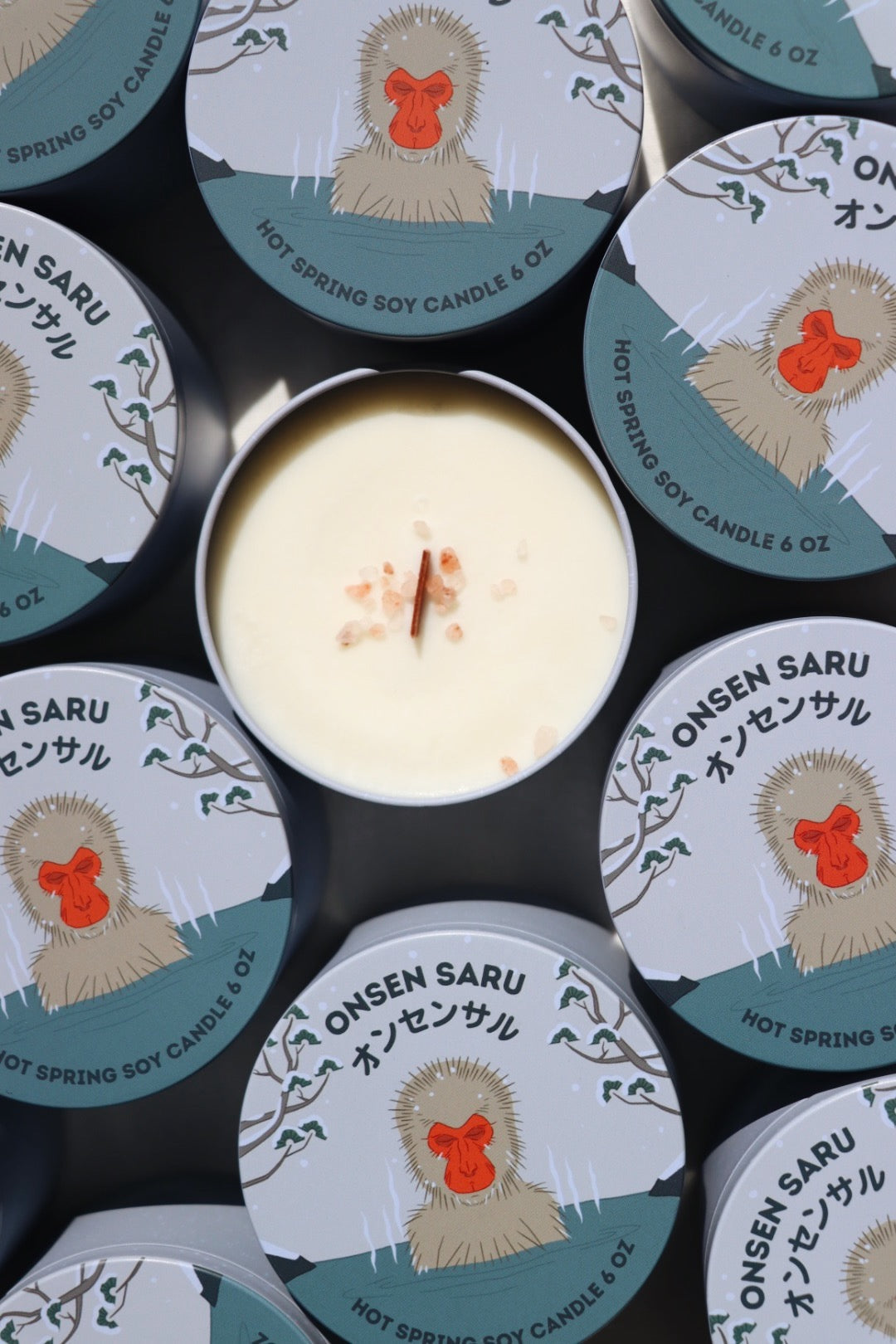 Onsen Saru Candle