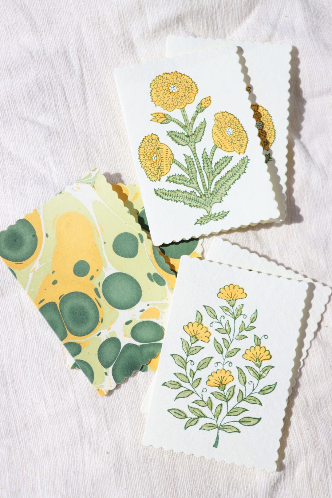 Malika Sunshine Boxed Notecard Set