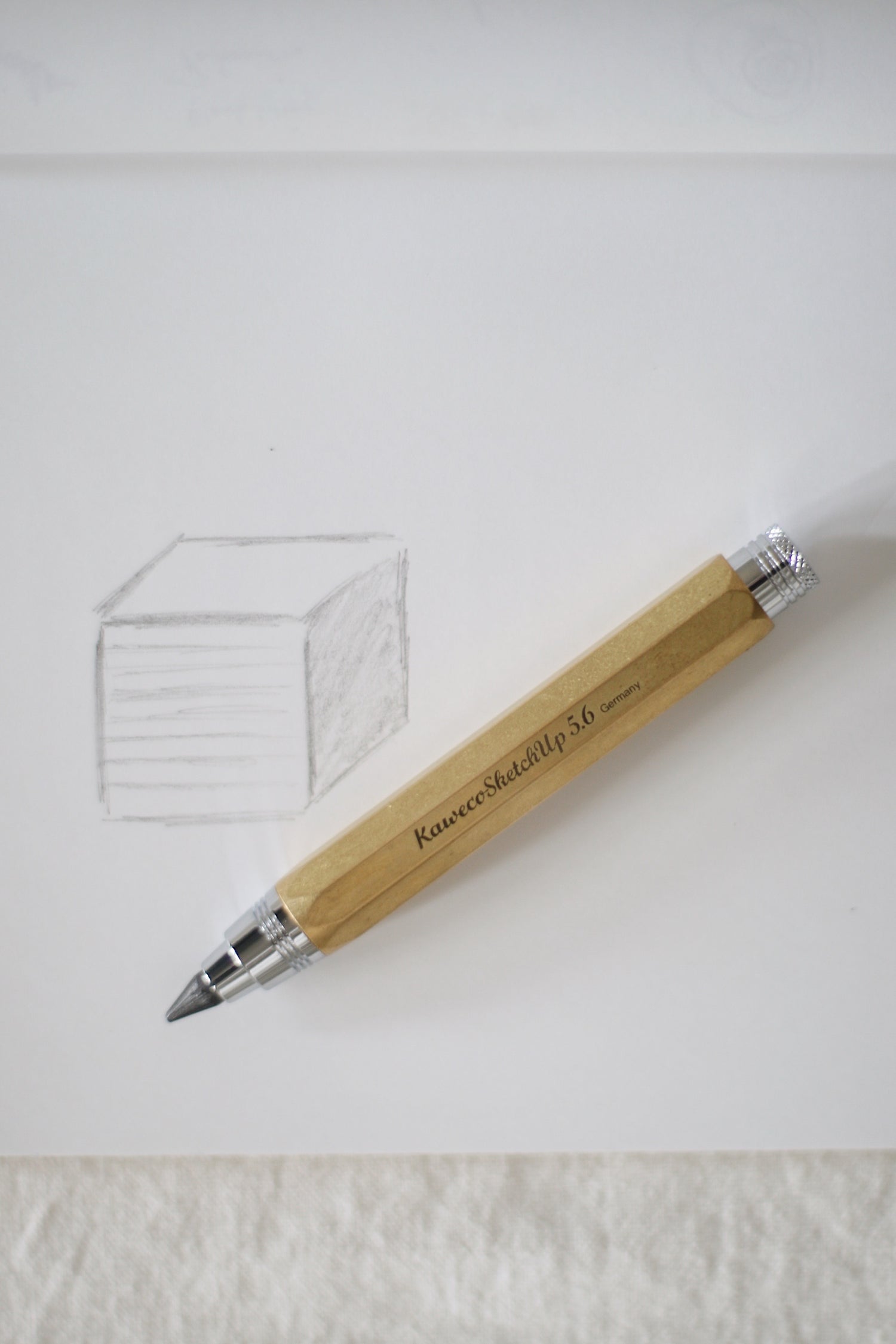 Kaweco Sketch Up Graphite Holder, Brass