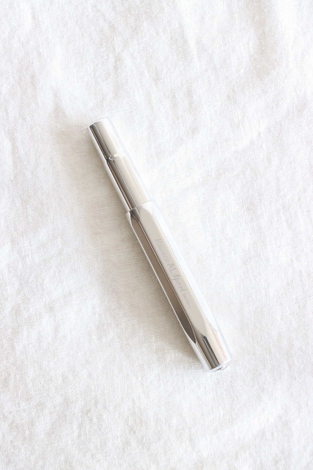 Kaweco AL Sport Fountain Pen, Raw Aluminum