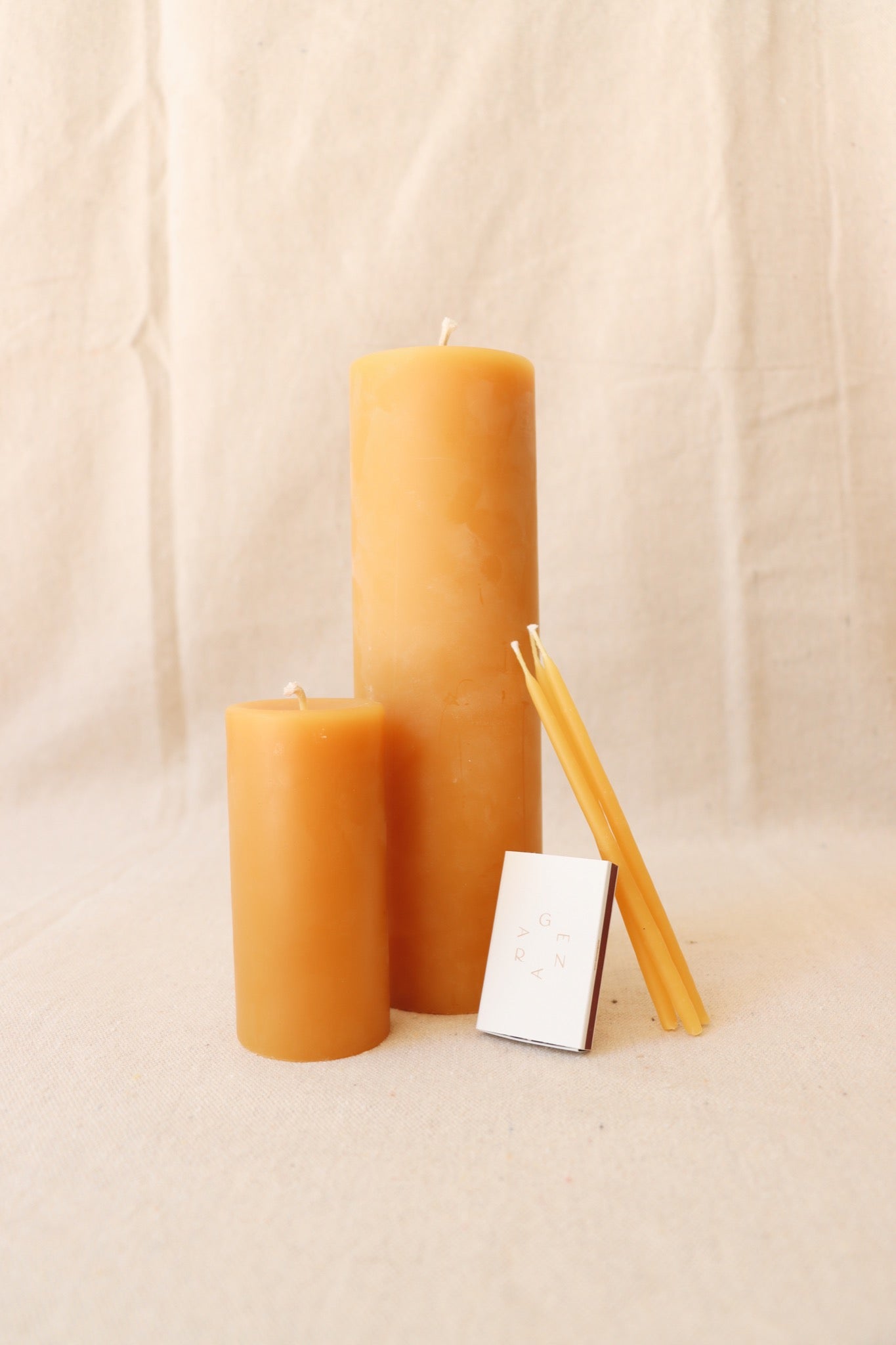 Beeswax Birthday Candles