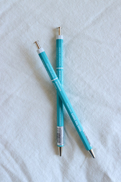 Turquoise Tous Les Jours Ballpoint Pen