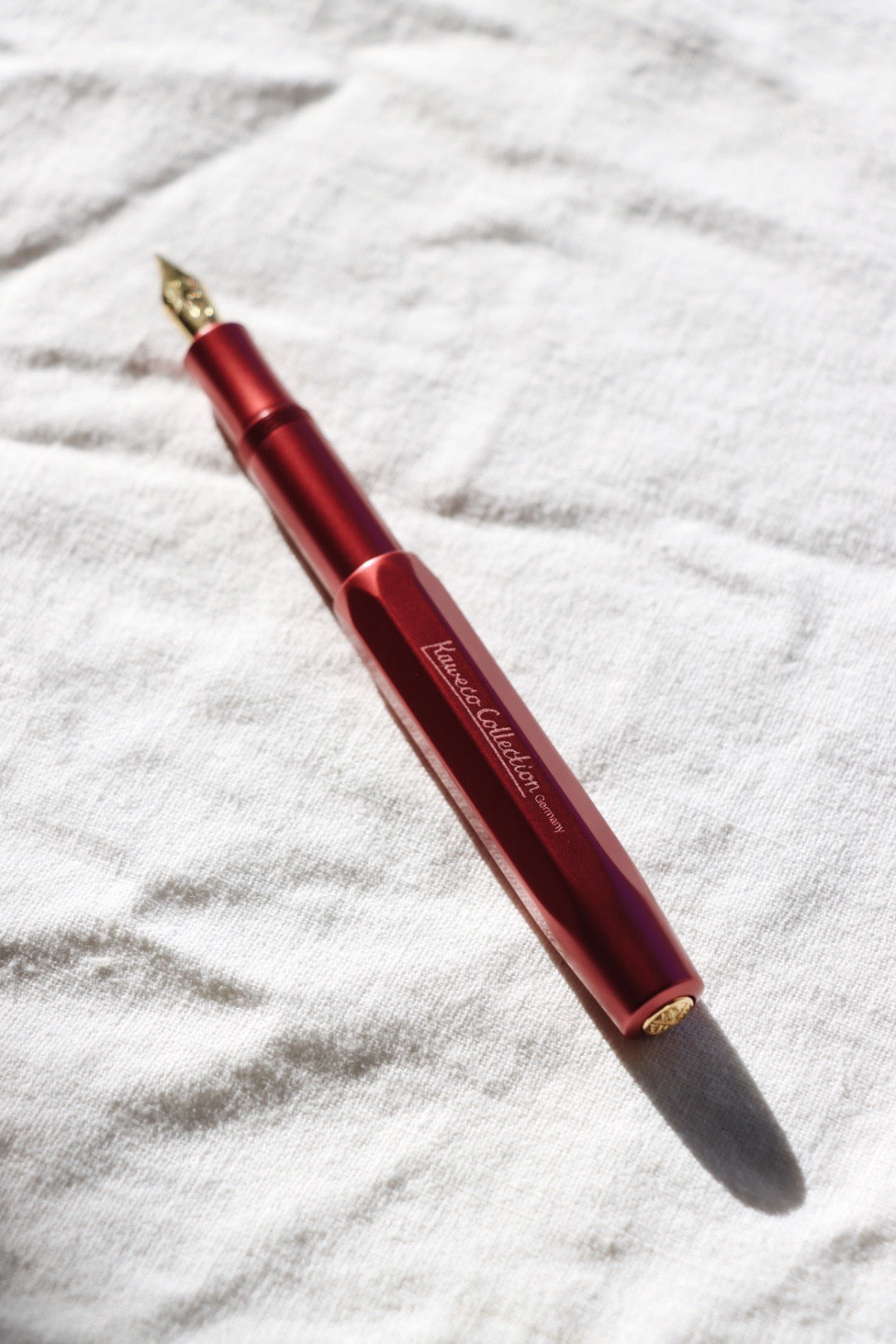 Kaweco AL Sport Fountain Pen, Ruby Aluminum